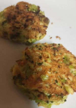 Una foto de Hamburguesas de brócoli