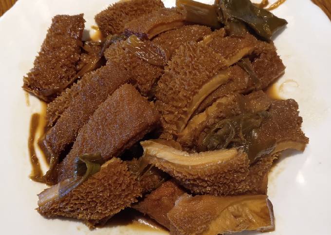 Braised Beef Tripe