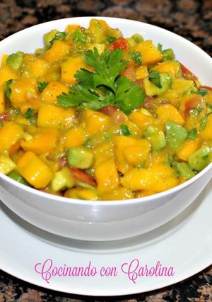 Una foto de Ceviche de Mango