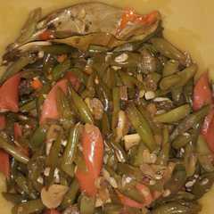 รูปของ Tumis buncis sosis