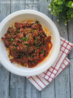 Foto resep Tumis Daging ala Korea