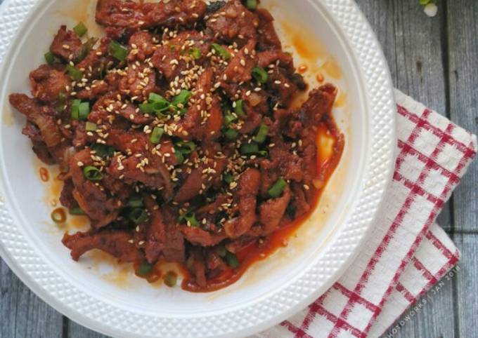 Resep Tumis Daging ala Korea oleh Agnes Tika Novitasari - Cookpad