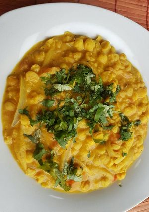 A picture of Indian Food - Chana Masala.