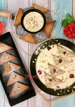 શાહી ટુકડા વિથ રબડી જૈન (Shahi Tukda With Rabdi Jain Recipe In Gujarati) રેસીપી મુખ્ય ફોટો