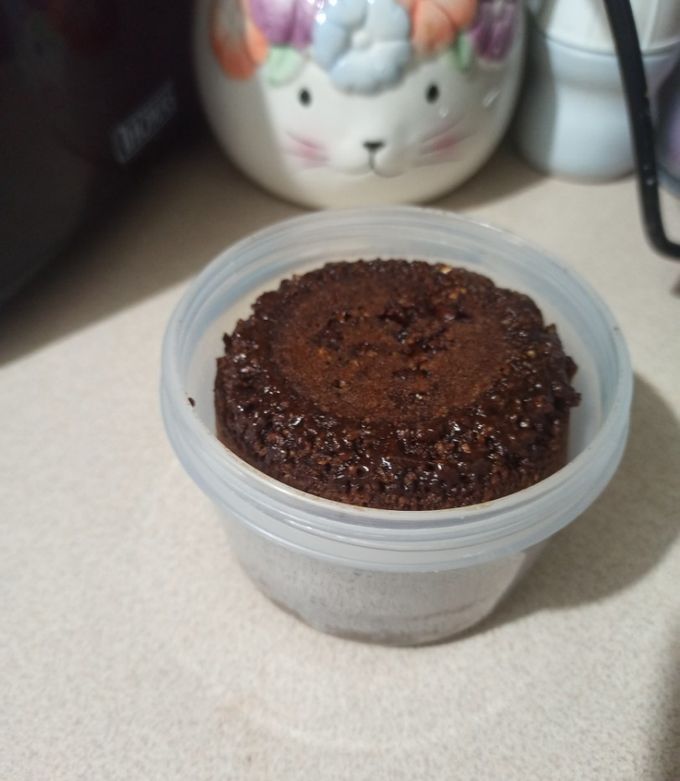 Una foto de Brownie multisemillas (en taza)