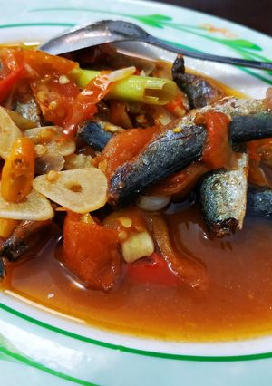 Foto resep Ikan asin peda (pedo) pedas manis