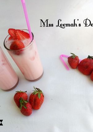 A picture of Strawberry Milkshake.
