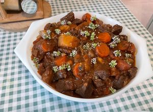 Une photo de Bœuf mijoté à la provençale