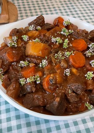 Une photo de Bœuf mijoté à la provençale