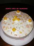 Torta fría de duraznos😋 (sin horno)