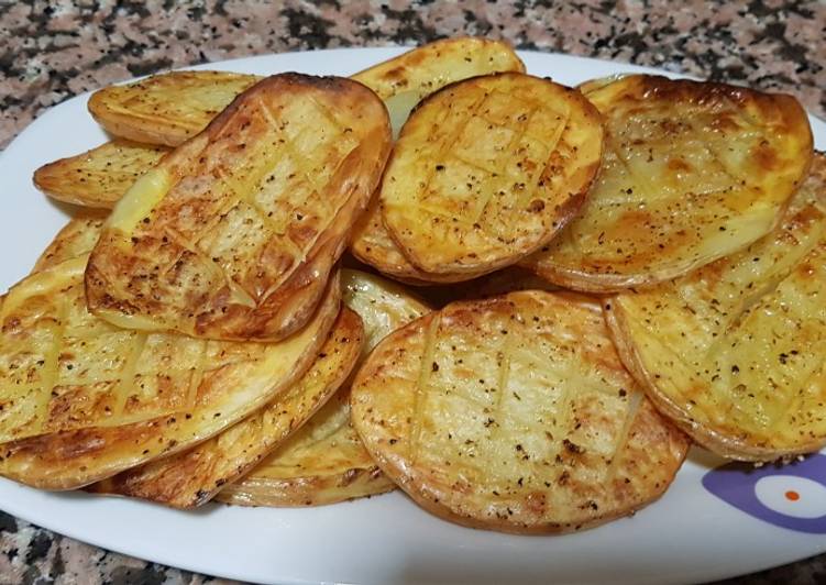 Patatas asadas con ali-oli Receta de Manuel costa- Cookpad