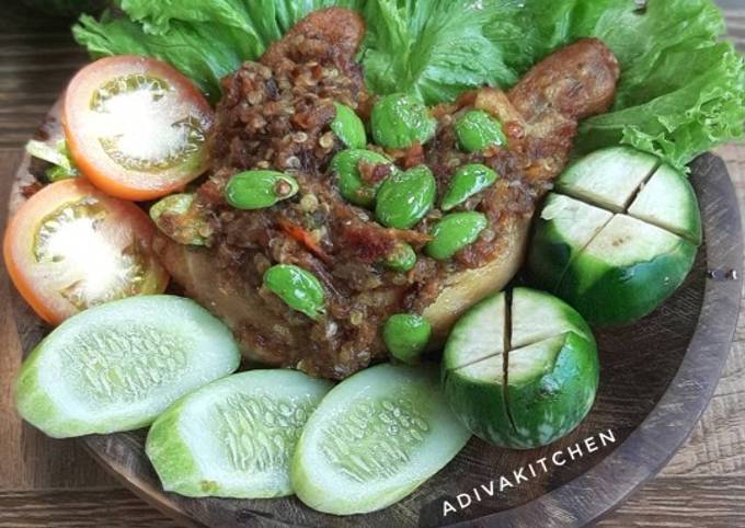 Resep Ayam Geprek Sambel Pete Anti Gagal