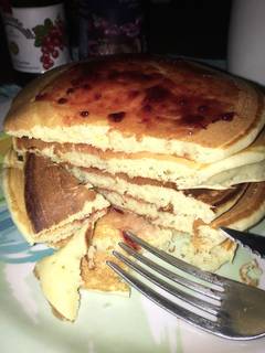 Hot cake de avena (salado) Receta de Vale Nardon- Cookpad