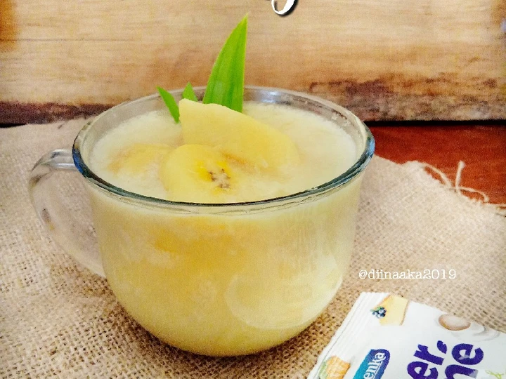 Langkah Mudah untuk Membuat Resep  10.#2 Kolak Pisang FiberCreme yang Bisa Manjain Lidah, Lezat Sekali