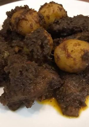 Foto resep Rendang daging & kentang