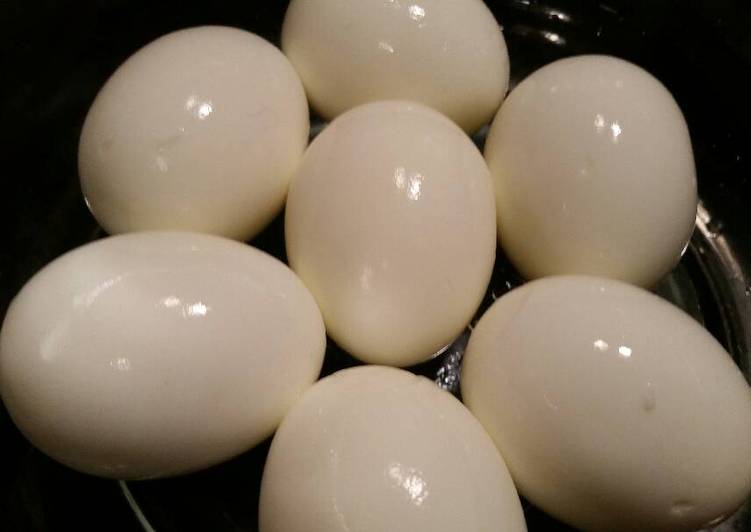 Steps to Prepare Favorite Hard Boiled Eggs
