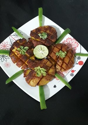 A picture of Sindhi Shahi Masala Aloo.
