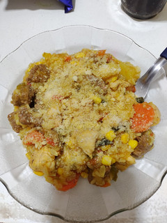 Una foto de Guiso de Arroz con verduras y carne