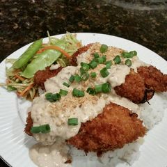 Brad's Chinese almond chicken A picture of Brad's Chinese almond chicken.