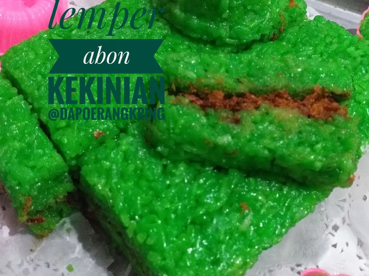 Resep Lemper abon kekinian Gampang