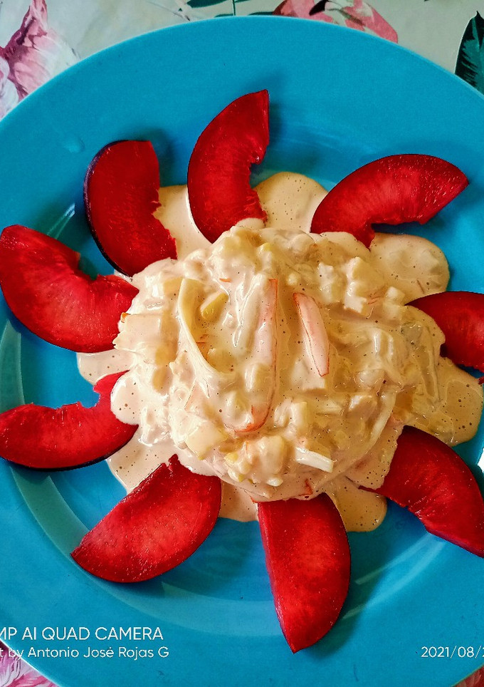 Una foto de Ensalada de surimi