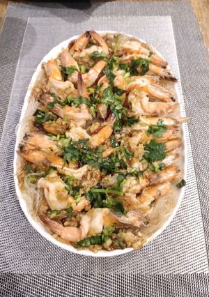 A picture of Vermicilli with Shrimp.