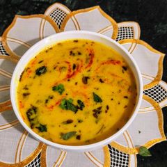 A picture of Methi Leaves Kadhi.