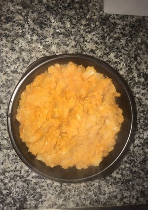 Una foto de Col de hoja rehogada