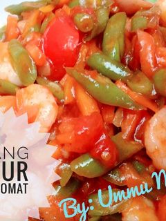 Foto resep Udang Sayur Saos Tomat