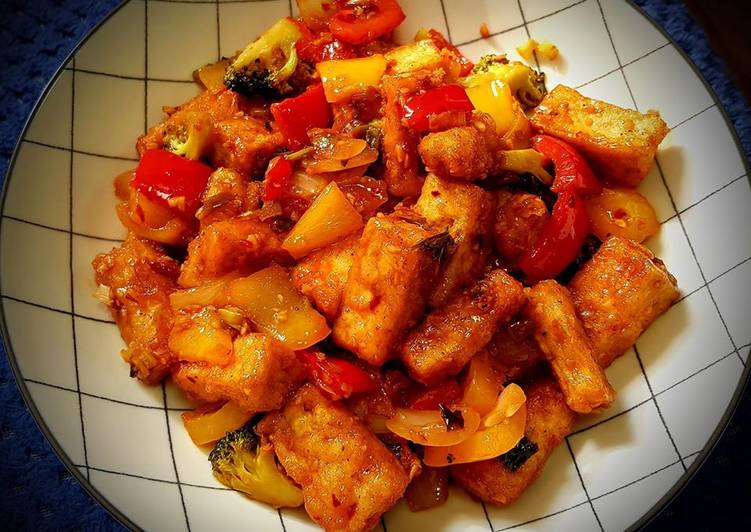 Steps to Prepare Quick Sweet and Sour Tofu