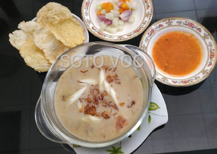 Resep Soto VOC, Bikin Ngiler