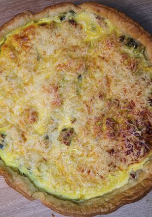 Une photo de Tarte aux poireaux