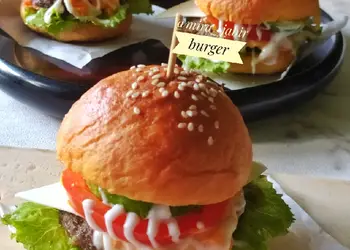 Resep Terbaik Burger Kulit Pisang Sedap