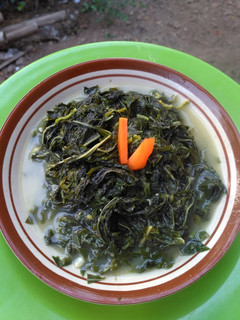 Foto resep Sayur daun singkong kuah santan