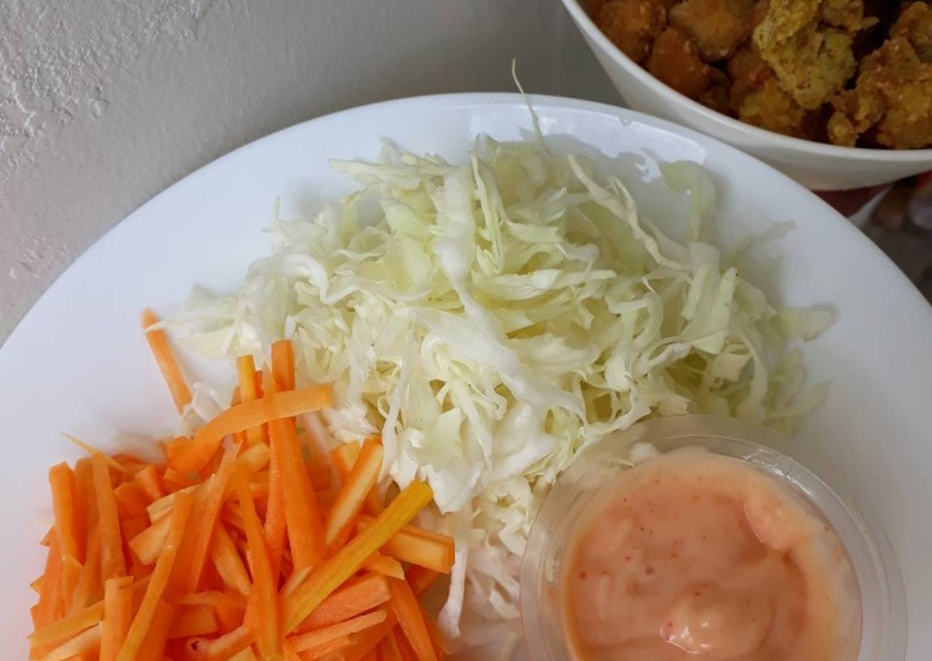 Simple Salad ala Hokben - resep kuliner nusantara