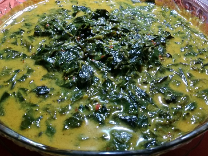 Resep Gulai daun singkong Anti Gagal