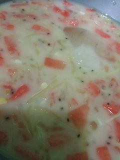 Foto resep Es buah sederhana