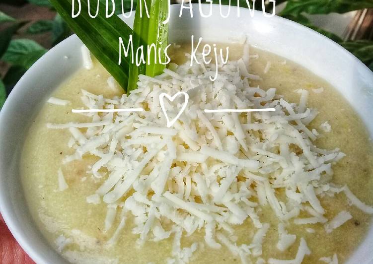 Bubur Jagung Manis Keju