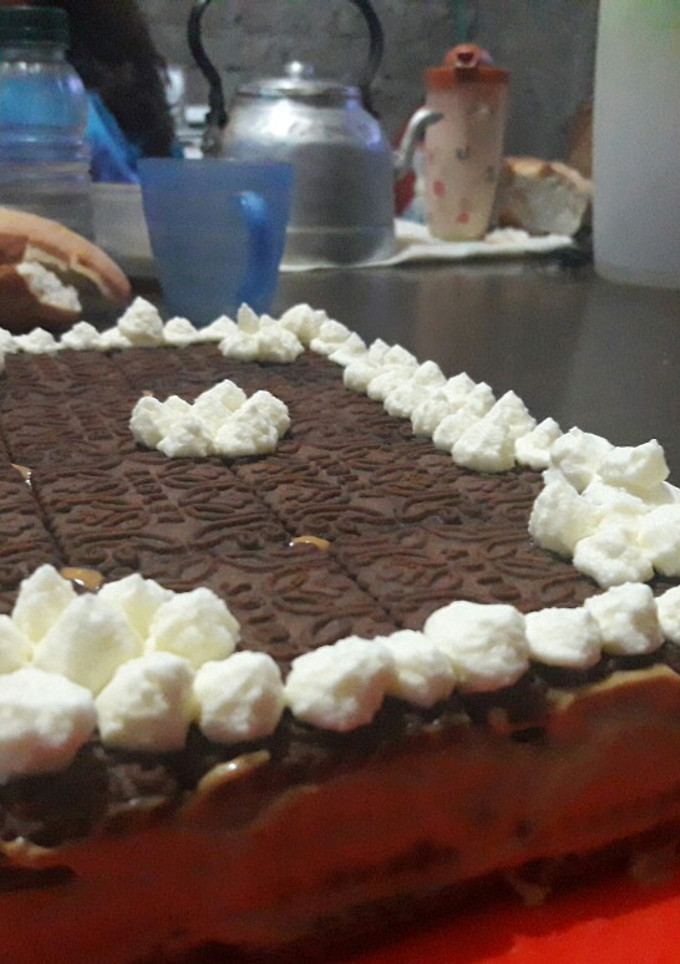 Una foto de Chocotorta casera