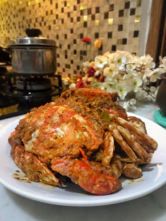 Foto resep Best Chili Crab Singapore (resep Chili Crab Terenak campur udang galah)