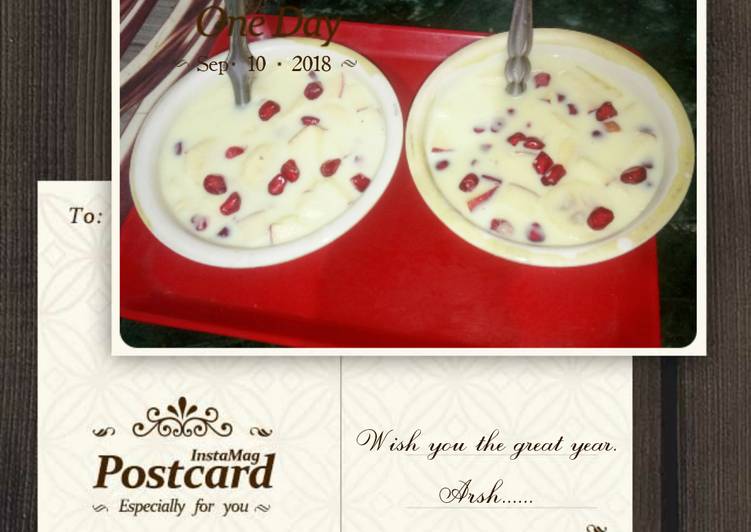 How to Prepare Fruit custard