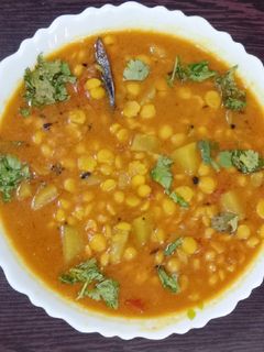 चने की दाल की लौकी सब्जी (chane ki dal ki laujki sabzi recipe in Hindi) रेसिपी मुख्य फोटो