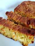 Cake à la carotte et au gouda au cumin