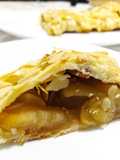 Strudel Fit De Maçã e Amêndoa