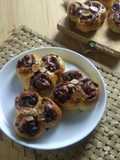 Mini Cinamon Roll Bread with Autholisis Method