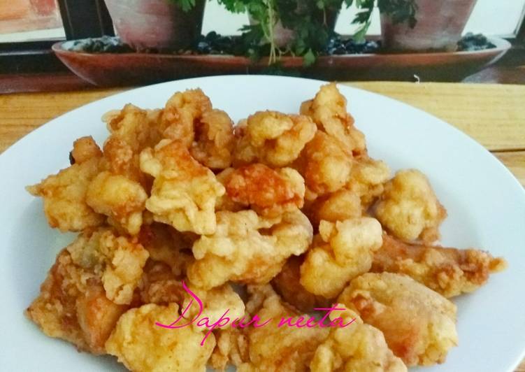 Resep Chicken karage Anti Gagal