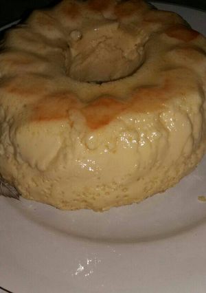 Una foto de Flan casero