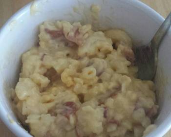 Easy Fast Cooking Bacon Mac  Cheese Delicious Nutritious