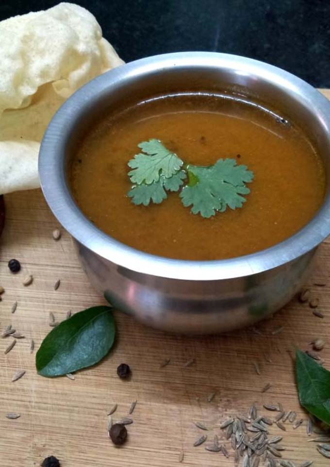 கிராமத்து செலவு ரசம்(village style rasam recipe in tamil) செய்முறை முக்கிய புகைப்படம்