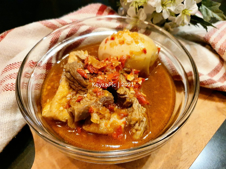 Yuk intip, Bagaimana cara bikin Bali Tahu Telur Daging ala Mama KamaRo yang nikmat